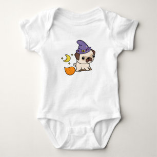 Body Para Bebé Body de Puggy Bruja Bebé