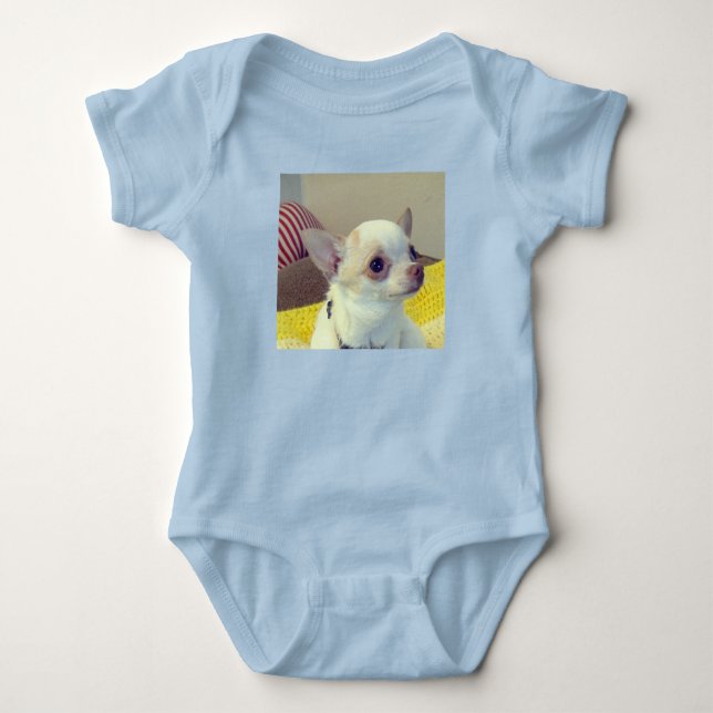 Body Para Bebé Bodys para bebé cachorro de Chihuahua (Anverso)