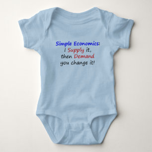 Body Para Bebé Bodyshirt adorable para el economista de