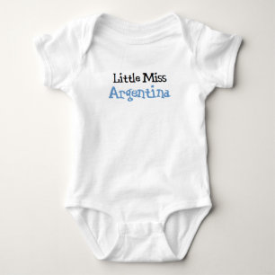 Body Para Bebé bodysuit bebé little miss argentina