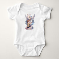 Bodysuit de Ángel Guardián para Bebé Niño