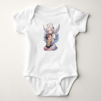 Body Para Bebé Bodysuit de Ángel Guardián para Bebé Niño