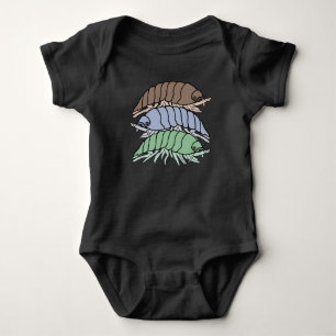 Body Para Bebé Bodysuit de bebé - 3 cochinillas (vívido)