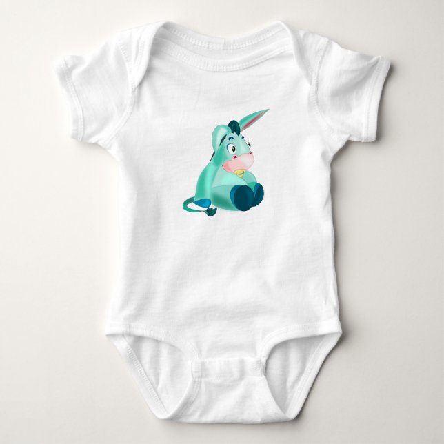 Body Para Bebé Bodysuit de bebé con burro lindo (Anverso)