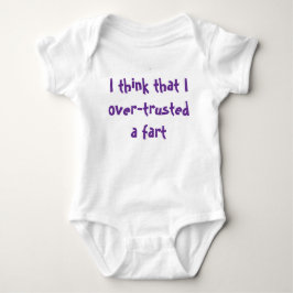 Body Para Bebé Bodysuit de bebé con un mensaje humorístico