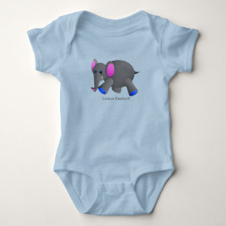 Body Para Bebé Bodysuit de bebé elefante