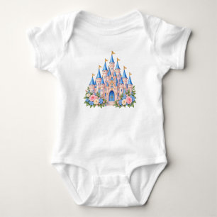 Body Para Bebé Bodysuit de Bebé Niña Princesa de Cuento de Hadas
