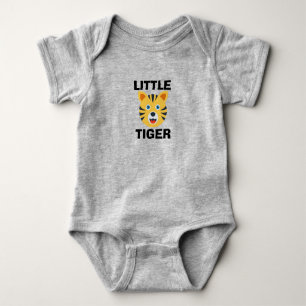 Body Para Bebé Bodysuit de bebé Pequeño Tigre