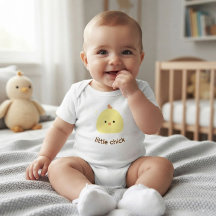 Bodysuit de bebé Pollito Pequeño