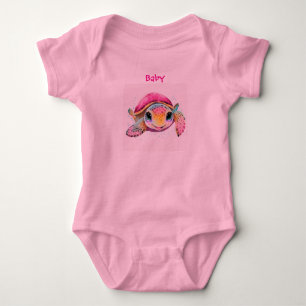 Body Para Bebé bodysuit de bebé, ropa de bebé, bebé lindo, tortug