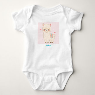 Body Para Bebé Bodysuit de bebé y niño pequeño de alpaca linda