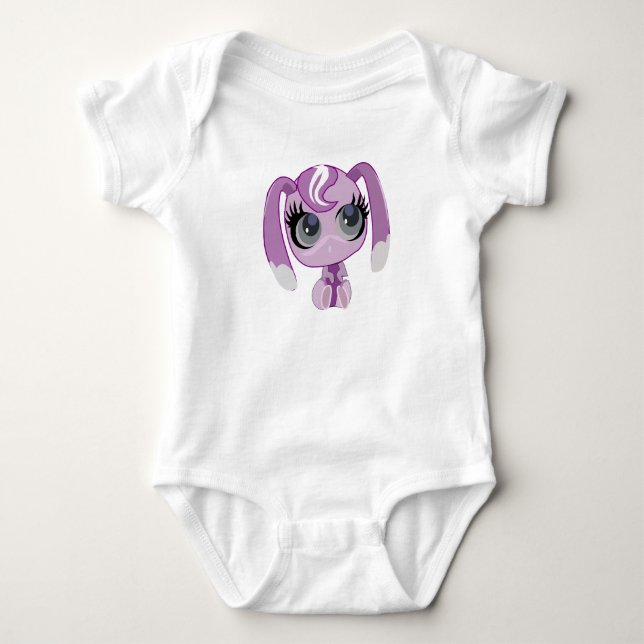 Body Para Bebé Bodysuit de conejito bebé (Anverso)