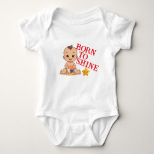 Body Para Bebé Bodysuit de dibujos animados adorable - Nacido par