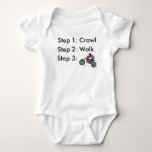 Bodysuit de Motocross para Bebé con Diseño de Craw