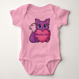 Body Para Bebé Bodysuit de niña amor de mamá