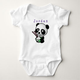 Body Para Bebé bodysuit divertido , panda 02 . traje de bebé