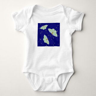 Body Para Bebé Bodysuit Moth Sky para bebé
