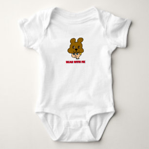 Body Para Bebé Bodysuit Osito conmigo