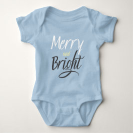 Body Para Bebé Bodysuit para bebé: Alegre y Brillante (azul)