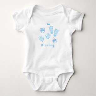Body Para Bebé Bodysuit para bebé - Bienvenido bebé niño