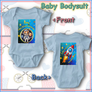 Body Para Bebé Bodysuit para bebé - Cohete a Marte