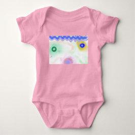 Body Para Bebé Bodysuit para bebé de arte impresionista de galaxi