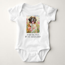 Body Para Bebé Bodysuit para bebé – Pawtected por San Bernardo