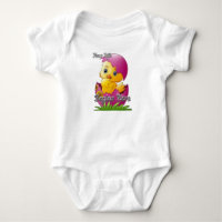 Bodysuit para bebé Pollito Rompe