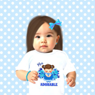 Body Para Bebé Bodysuit para niña pequeña