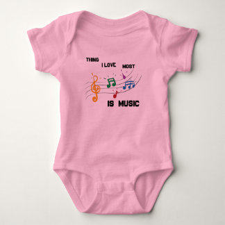 Body Para Bebé Bodysuit para Niña Rosa