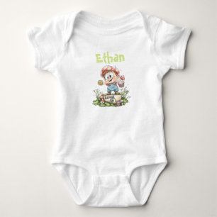 Body Para Bebé Bodysuit personalizado de nivel avanzado de Ethan