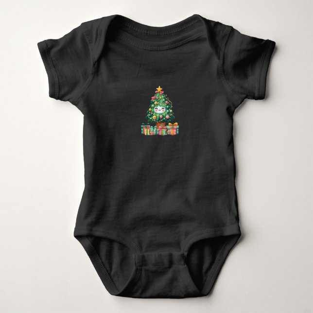 Body Para Bebé bodysuit unisex bebé navidad (Anverso)