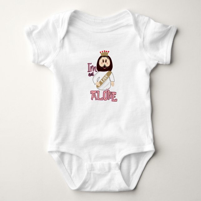 Body Para Bebé Bodysuits I´m not alone (Anverso)
