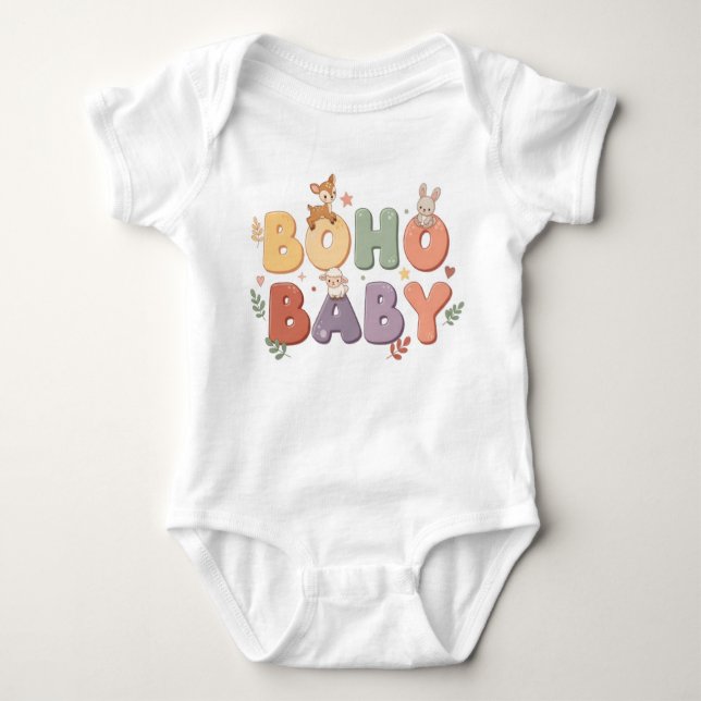 Body Para Bebé Boho Baby Pastel One-Piece (Anverso)
