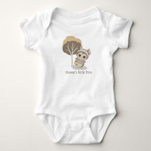 Body Para Bebé Boho Pingüino De Invierno Con Traje De Texto Para