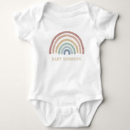 Body Para Bebé Boho Rainbow Baby
