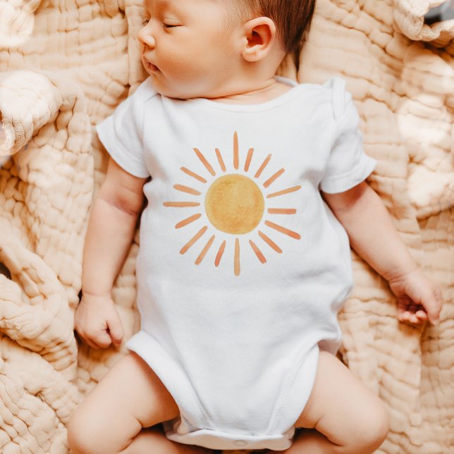 Body Para Bebé Boho Sol 1er Cumpleaños Primer Viaje Pequeño Sol (Subido por el creador)