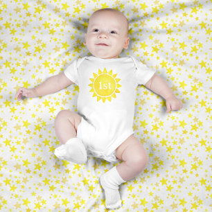 Body Para Bebé Boho Sun Little Sunshine Baby Bodysuit - 1er nacim