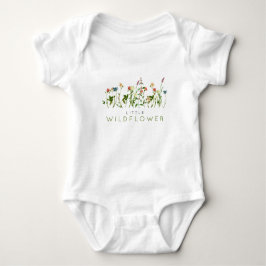 Body Para Bebé Boho Wildflower