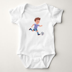 Body Para Bebé Bola de fútbol de niños que patean - Fútbol infant