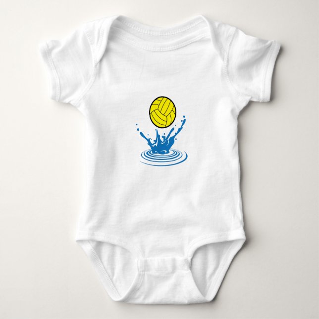 Body Para Bebé Bola de waterpolo (Anverso)