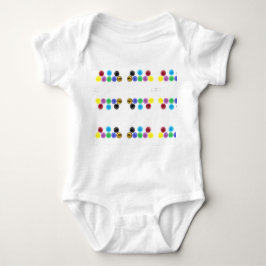 Body Para Bebé bolas coloreadas