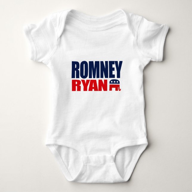 Body Para Bebé BOLETO 2012.png de ROMNEY RYAN (Anverso)