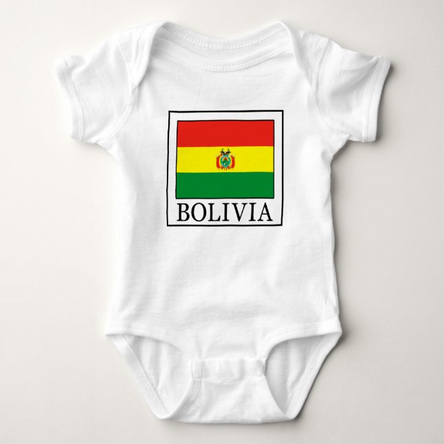 Body Para Bebé Bolivia (Anverso)
