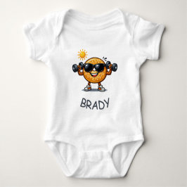 Body Para Bebé Bollo de Bíceps