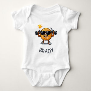 Body Para Bebé Bollo de Bíceps