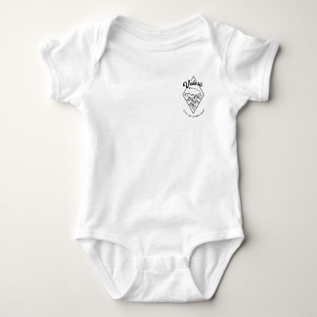 Body Para Bebé Bolsillo de Velaris (Anverso)