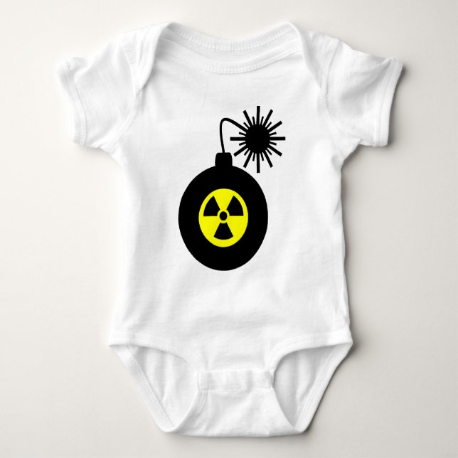 Body Para Bebé Bomba nuclear (Anverso)