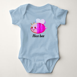 Body Para Bebé Bonita camiseta de abeja