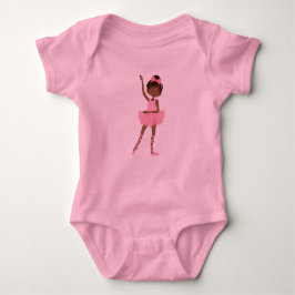Body Para Bebé Bonito Ballerina Americana